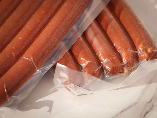 Amidzina Rostiljska Kobasica sa Sirom halal Rindswurst mit Käse