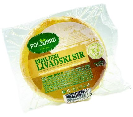 Livadski dimljeni sir 400gr