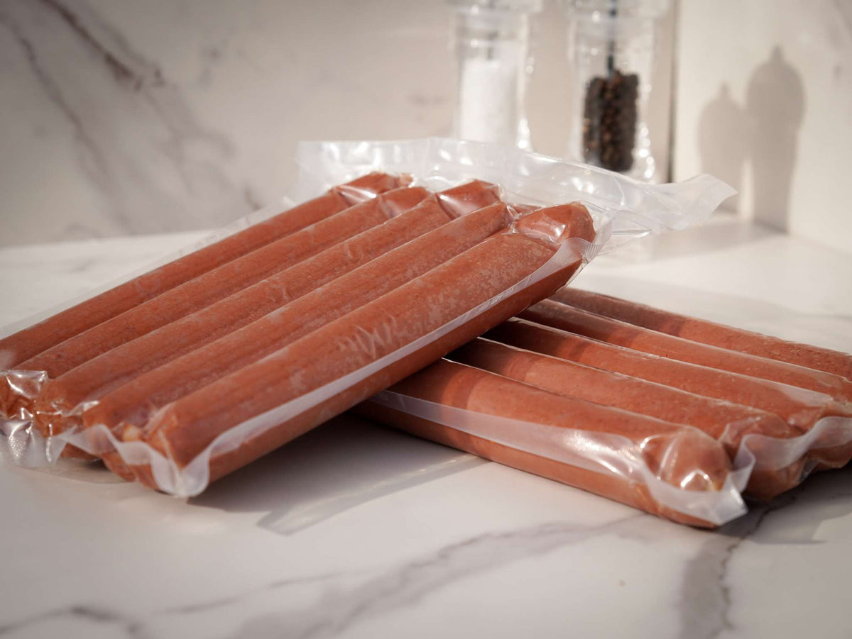 Milde Amidzina Rostiljska Kobasica Halal Rindswurst 500g zum Grillen