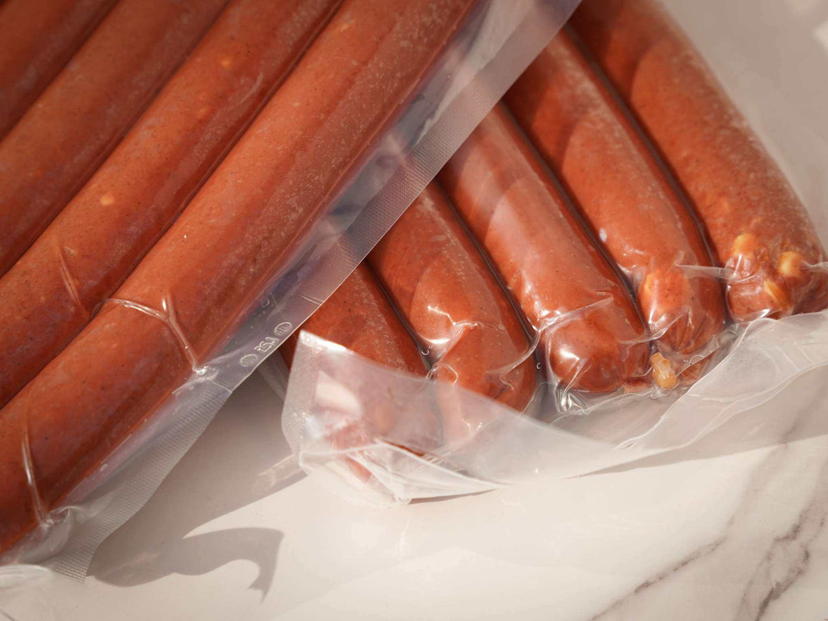 Amidzina Rostiljska Kobasica sa Sirom halal Rindswurst mit Käse
