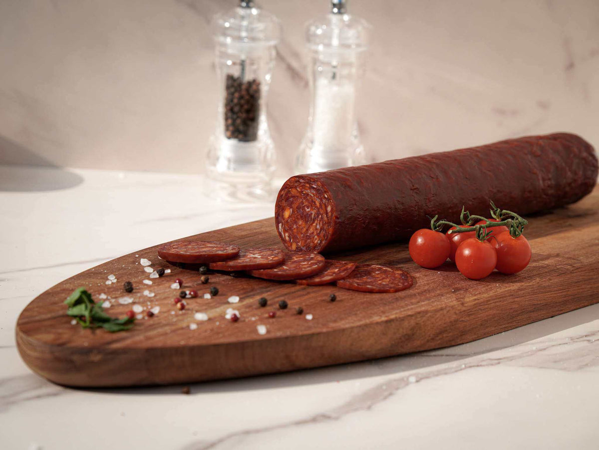 Begovski Goveđi Kulen hausgemacht mit Halal Rindfleisch 450g