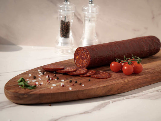 Begovski Goveđi Kulen hausgemacht mit Halal Rindfleisch 450g