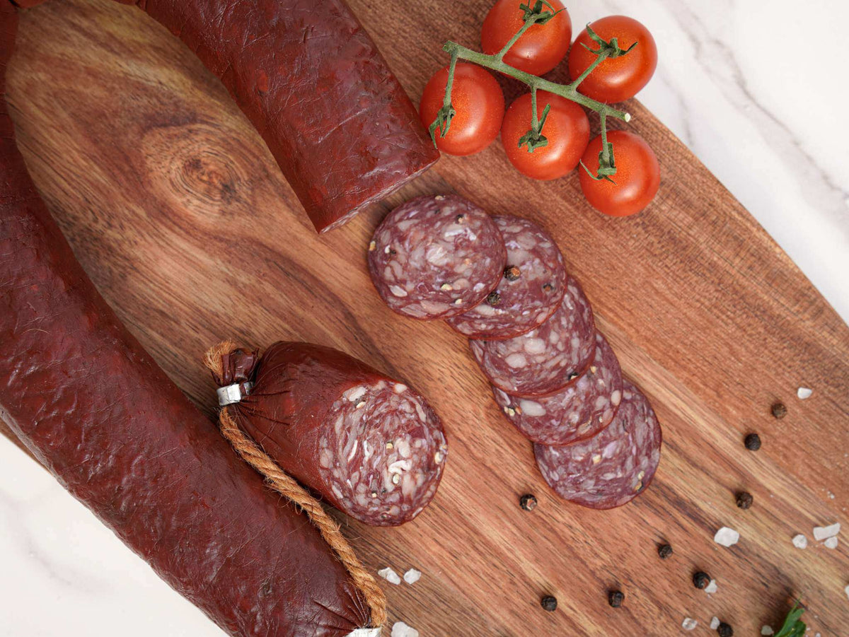 Begovski Premium Sudzuk 550g bosnische traditionelle luftgetrocknete Wurst