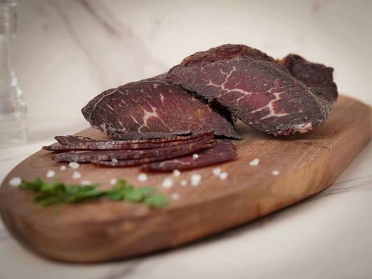 erstklassiges traditionelles domaće suho meso hausgemacht