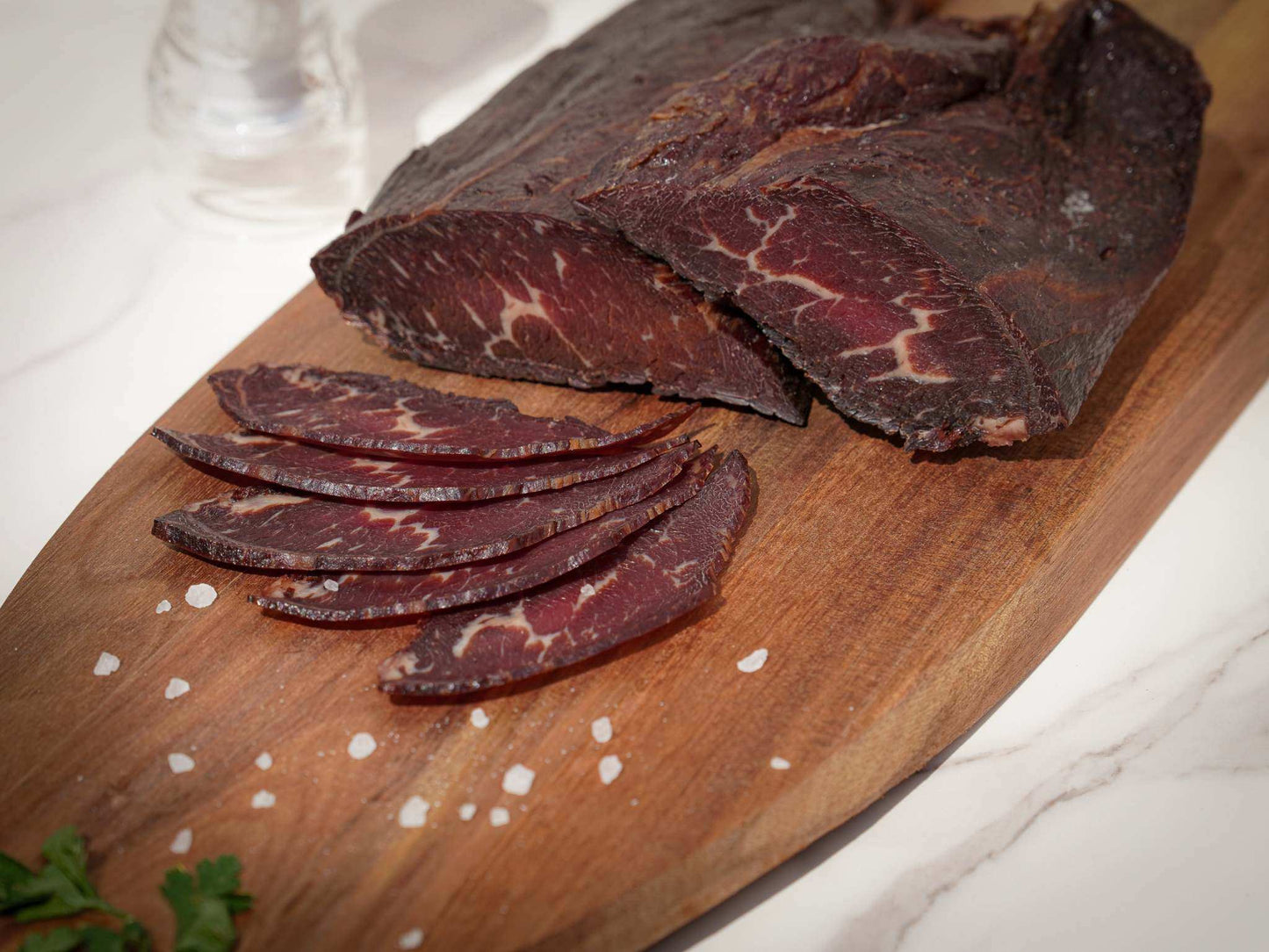 erstklassiges traditionelles hausgemachtes domaće suho meso