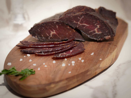 hausgemachtes domaće suho meso in erstklassiger qualität