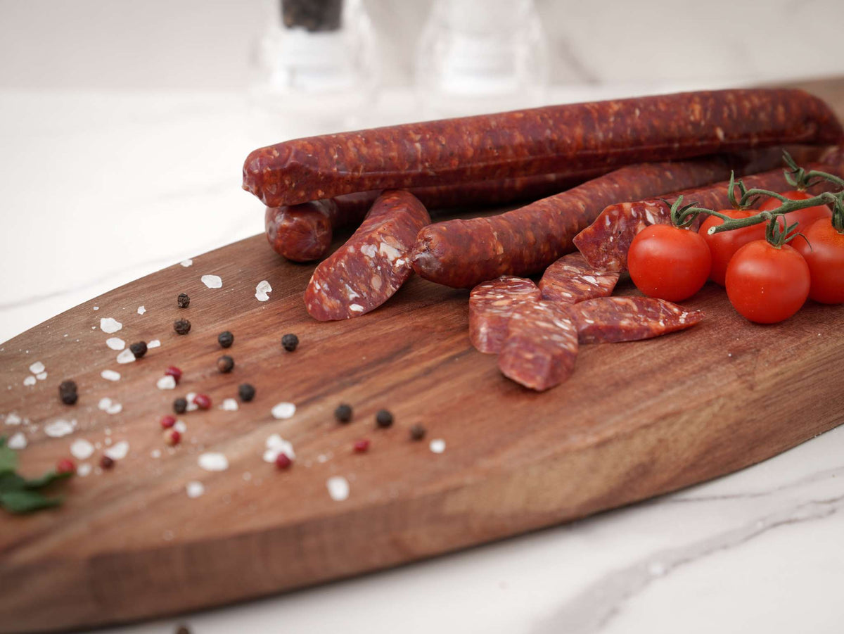 Kabanosy 210gr luftgetrocknete würzige Rindswürste