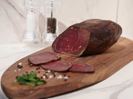 Krajiška Pastrma geräuchertes Trockenrindfleisch aus Bosanska Krajina