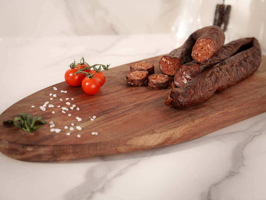 Suxhuk Shtepiak traditionelle albanische hausgemachte Wurst